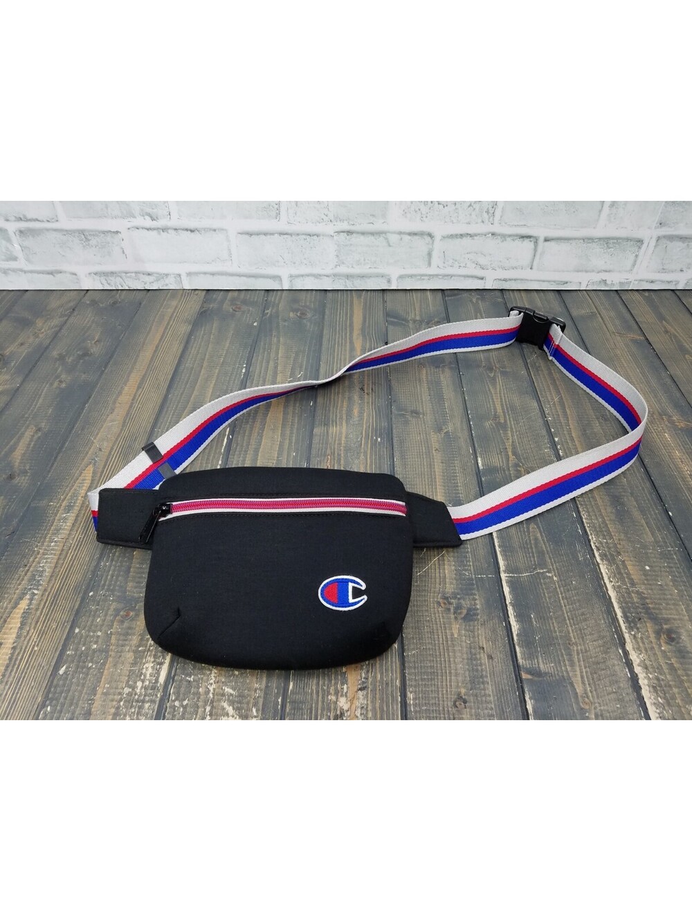 Champion Waist Bag Fanny Pack Belt Bag Adjustable GOOD SHAPE -